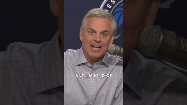 #ColinCowherd is tired of hearing excuses from #AnthonyEdwards! #Timberwolves