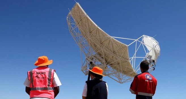 Scientists with South Africa's Square Kilometre Array mid-telescope want Starlink out of their space