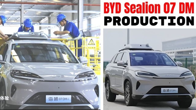 2025 BYD Sealion 07 DM Plug In Hybrid Production