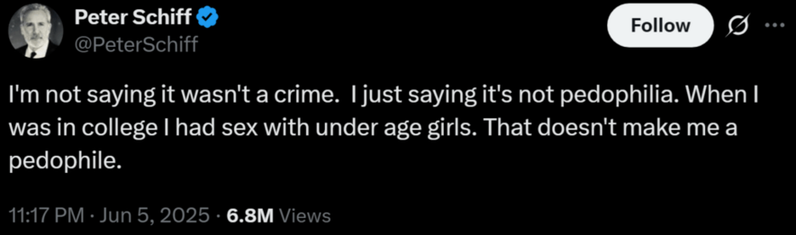 Almost 24 hours later and he is still defending this tweet.