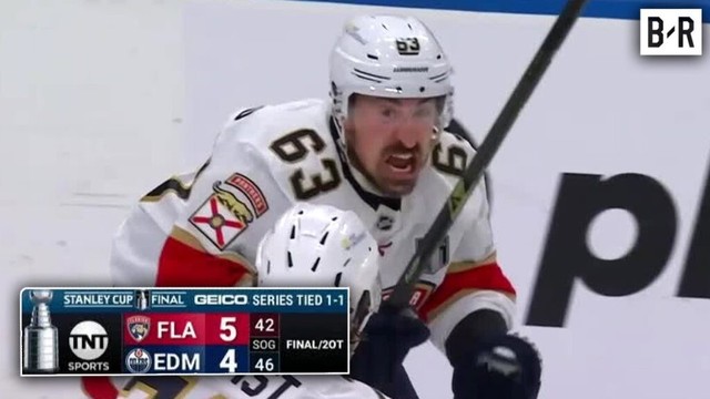 Brad Marchand Double OT Goal Wins Game 2 for the Panthers | 2025 Stanley Cup Final