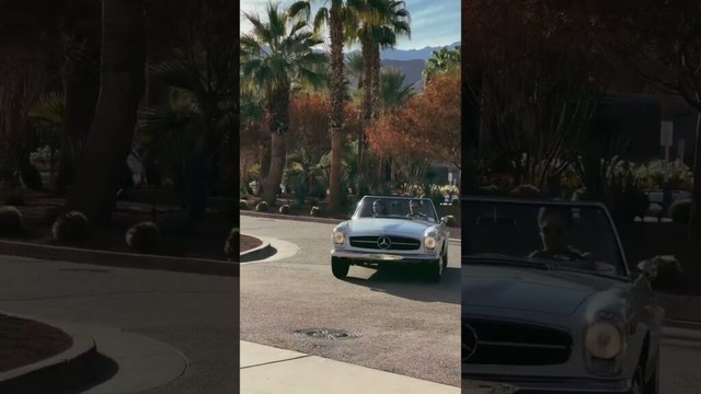Palm trees in sight, wind in your hair – the #W113 calls for one more lap.| #shorts