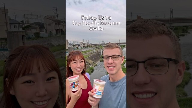 Follow us to cup noodle Museum in Osaka #travel #japan #food