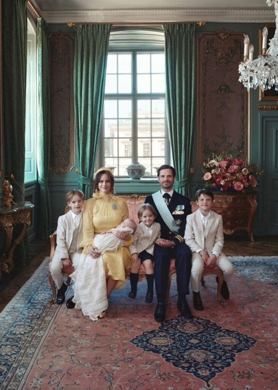 The Official Portraits for the Christening of Princess Ines.