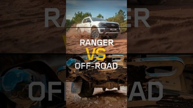 Ranger PHEV vs Off-Road #Shorts