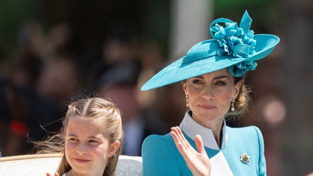 Princess Charlotte leads tributes to Queen Elizabeth at Trooping the Colour with a deeply poignant brooch