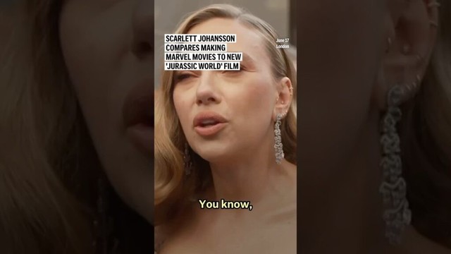 Scarlett Johansson compares making Marvel movies to new 'Jurassic World' film