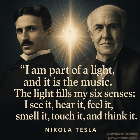 👁️⚡🌀🔌 TESLA vs EDISON: The Forgotten Frequency War and Why It Still Affects Us