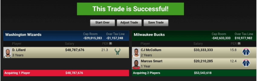 Would the bucks take this trade if we asked for your 2026 1st as well?