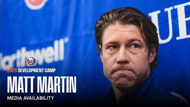 Matt Martin on New Role as Special Assistant to the GM | Islanders 2025 Media Availability