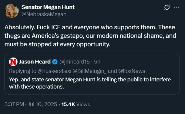 ICE "must be stopped at every opportunity."