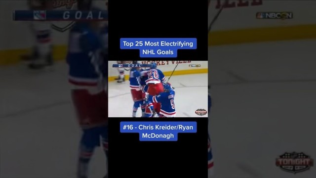 Chris Kreider ties it late, and Ryan McDonagh scores in overtime! #shorts #newyork #hockey #nhl