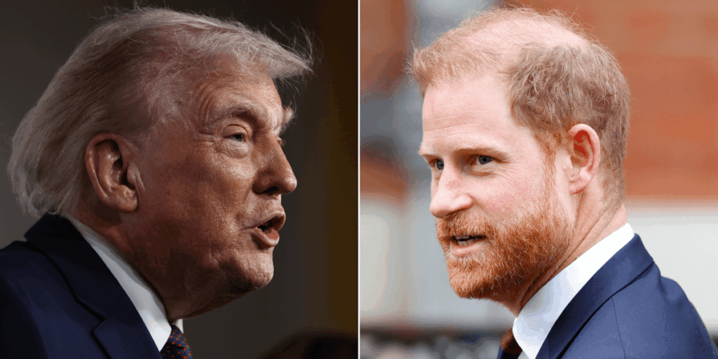 Prince Harry 'said what needed to be said' when he fired back at Donald Trump