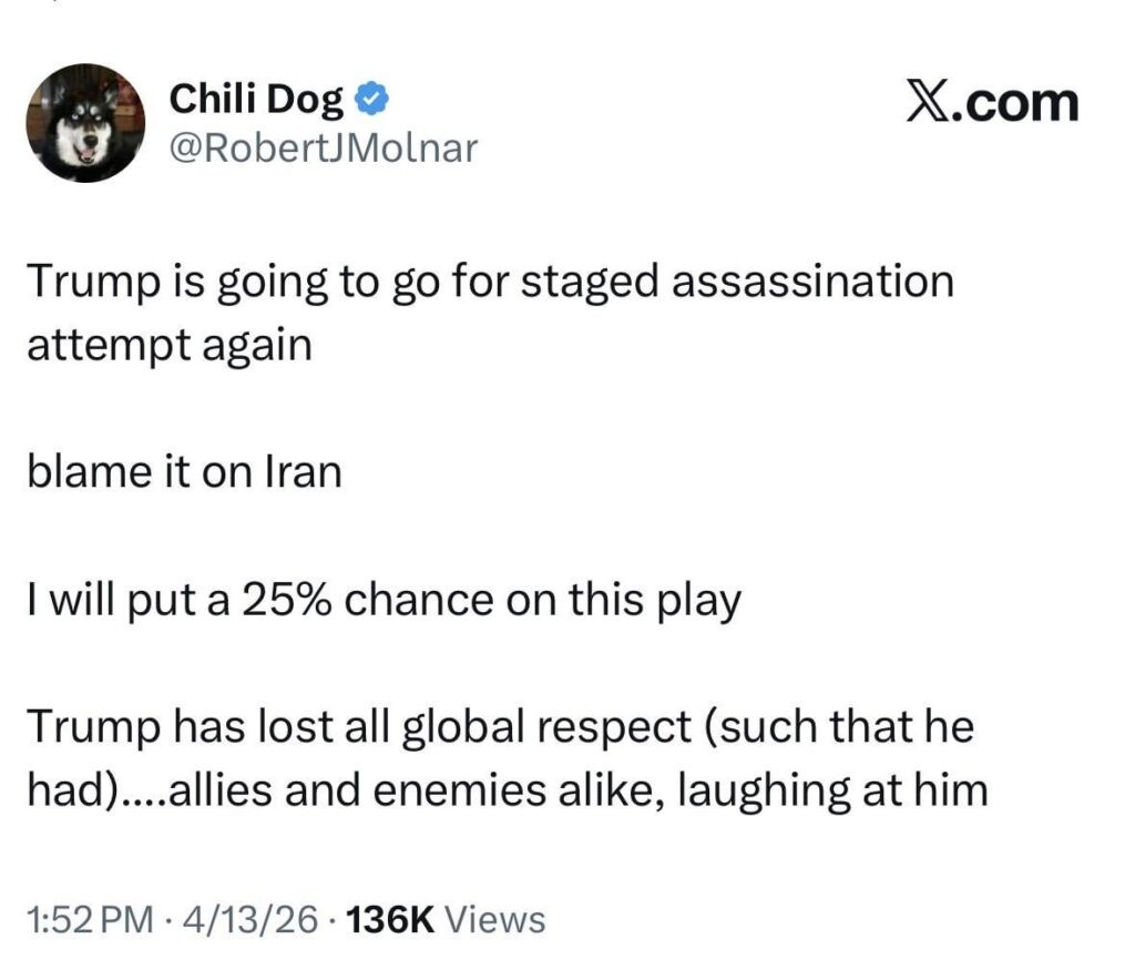 Tweeted 12 days ago…🤔