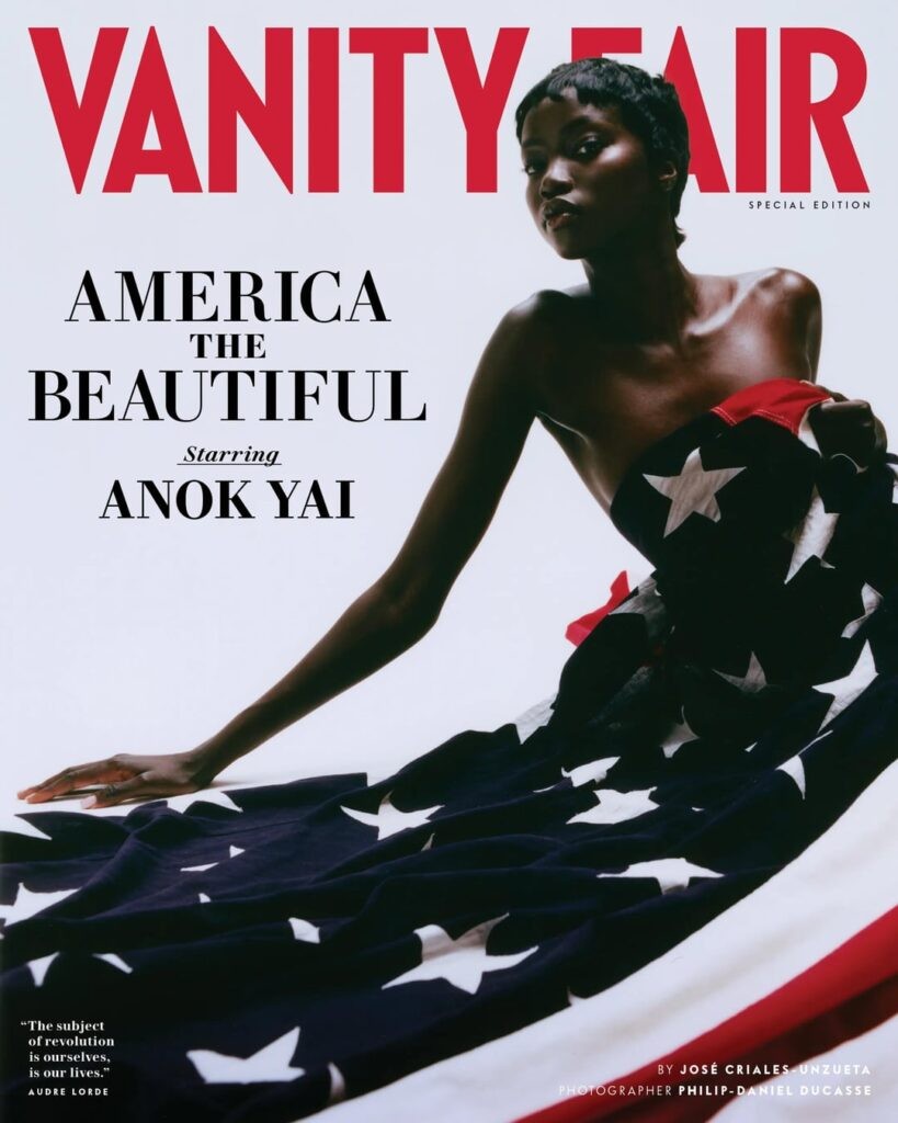 Anok Yai for Vanity Fair