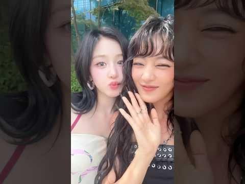 260712 Minnie's love cell 💓 with BABYMONSTER's Pharita