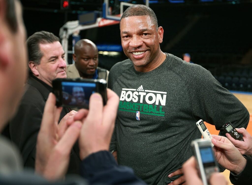 Doc Rivers coached the Celtics to a 416-315 regular-season record and the 2008 NBA title.
